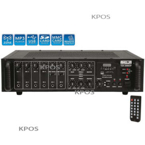 Ahuja TZA2000DP USB-SD 6-Microphone & 2-Aux Input PA Amplifier