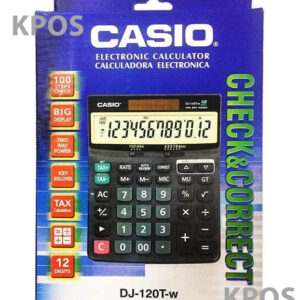 Electronic Calculator DJ-120T-w