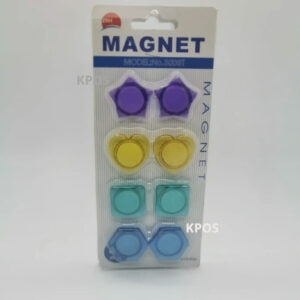 TRANSPARENT MAGNET 3CM X 8 PCS 3008
