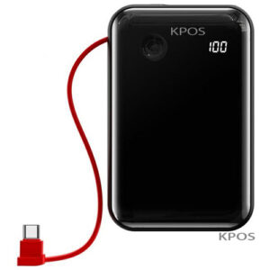 BASEUS MINI S DIGITAL DISPLAY 3A POWER BANK 10000MAH (WITH IP CABLE)BLACK