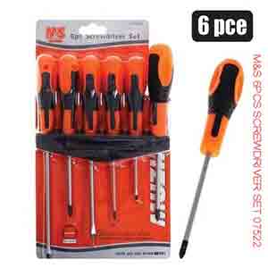 M&S 6Pcs Screwdriver set