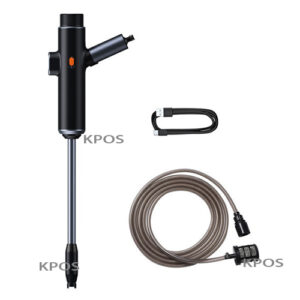 BASEUS DUAL POWER PORTABLE ELECTRIC CAR WASH SPRAY NOZZLE BLACK