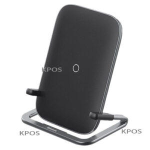 BASEUS RIB HORIZONTAL AND VERTICAL HOLDER WIRELESS CHARGING 15W BLACK