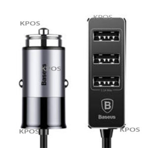 BASEUS 4-USB PORT CAR CHARGER