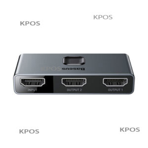 BASEUS MATRIX HDMI SWITCHER (2IN1OR 1IN2) SPACE GRAY