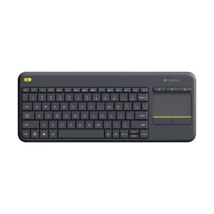 MEDIA K400 PLUS logitech KEYBOARD WITH BUILT IN MOUSE PAD